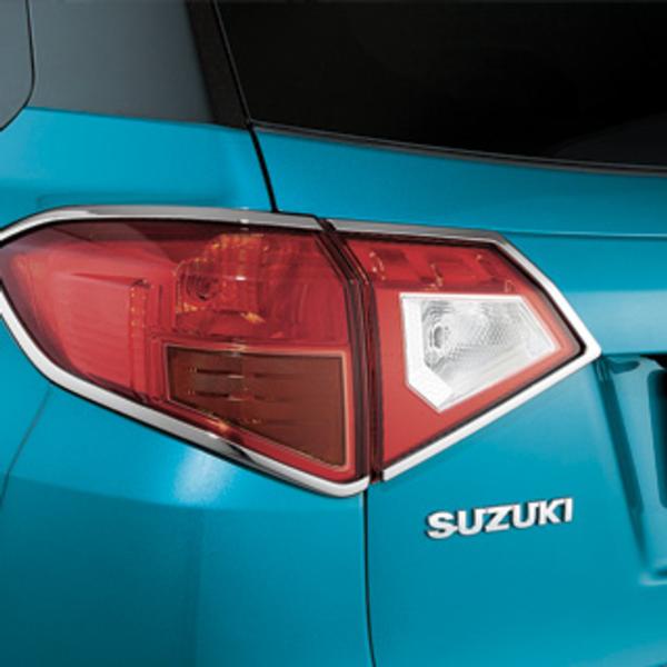Chromed Tail Lamp Trim Set - Suzuki New Vitara